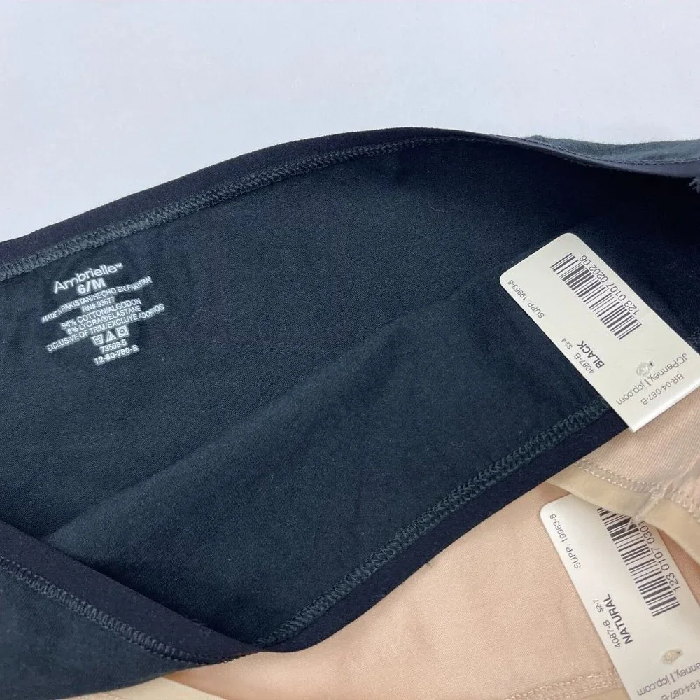 Ambrielle Hipster Panty Low-Cut Stretch 94%Cotton 6%Lycra Women 6 M NWT Lot of 4 - Picture 8 of 8